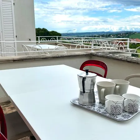 S023 - Sirolo, Magnifico Trilocale Design Con Terrazzo Appartement *